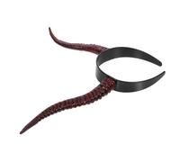 Holibanna Halloween Devil Horns Headband Lightweight Plastic Sorceress Headpiece for Adults and Reusable Demon Accessories for Gothic Cosplay Party Dress Up Props Photography Halloween and