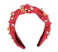 Holibanna Halloween Headband for Women Unique Rhinestone Hair Accessory for Halloween Parties Stylish Headband for Festive Occasions Comfortable Fit for All-day Wear