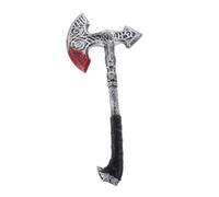 Holibanna Halloween Prop Authentic Medieval Axe for Cosplay Stage Performance and Party Decorations Versatile Use for Historical Fantasy and Pirate Themes