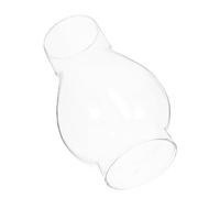 Holibanna Hand Blown Glass Hurricane Chimney for Vintage Oil Lamps Traditional Design Easy Installation Fits Seamlessly Lamp Base Windproof Shade for Home Lighting
