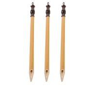 Holibanna Handmade Bamboo Dip Pen Set and Lightweight Design 3pcs with Comfortable Grip for Beginners and Artists in Classrooms and Art Projects