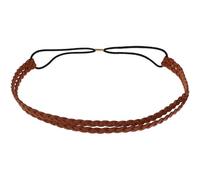 Holibanna Handmade Woven Braided Hairband for Women with Adjustable Strap Comfortable Fabric Material Stylish Retro Design for Prom and Dance Recital Accessories