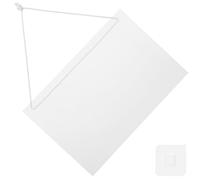 Holibanna Hanging Acrylic Writing Message Board with Erasable Surface for Home Office, Easy to Share Messages and Make Notes, Modern Dry Erase Memo Board for Weekly and Monthly Planning