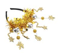 Holibanna Happy Year Star Headband Glitter Sequin Photo Booth Prop for Year Eve Celebrations Parties and Festive Events