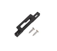 Holibanna Heavy Duty Sliding Door Lock Strike Plate Double Hole Metal Window Lock Catch for Patio and Balcony Doors for Secure Window Safety