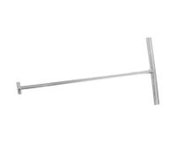 Holibanna Heavy Duty Stainless Steel Sewer Lid Lifter with Ergonomic T Shape Handle and Rolling Door Hook Manhole Cover Pulling Tool for Outdoor Patio Garden Stainless Steel Drain Cover