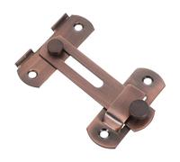 Holibanna Heavy Duty Stainless Steel Slide Bolt Gate Latch for Pet Cages and Garden Gates Secure Locking Mechanism Fit Easy Installation Weather Resistant Dark Brown