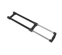 Holibanna Heavy Duty Telescopic Suitcase Handle Replacement, 3-Section Aluminum Steel Pull Rod, 17-Inch Luggage Repair Part for Travel Trolley Bags