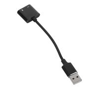 Holibanna High-fidelity Audio Adapter External Sound Card Headphone Splitter for Laptop Mobile Devices