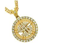 Holibanna Hip Hop Pendant Necklace for Men Fashion Man Chain Design Safe Jewelry for Night Club