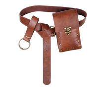 Holibanna Historical Accurate Sword Belt Medieval Tool Belt for Dancers Renaissance Accessories Adjustable Waist