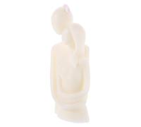 Holibanna Hugging Couple Scented Candle Mini Soy Wax Candle for Home Decor White Freesia Aroma Romantic Couples Ornament