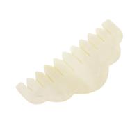 Holibanna Jade Comb Massage for Hair Scalp Head Massager Trigger Point Therapy Face Neck Relief Small Easy to Use for Gua Sha