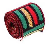 Holibanna Juneteenth Celebration Ribbon Durable Black Decorative Ribbon for Wreaths DIY Crafts Present Wrapping Soft Yards Long for Freedom Day Month Decor