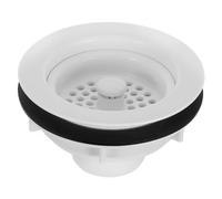 Holibanna Kitchen Sink Strainer Plug Plastic Drain Stopper with Quick Drainage Food Catcher Basket Leak Prevention and Easy Installation for Kitchen Sinks