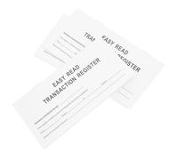 Holibanna Large Print Check Register Books for Personal Finance Management Portable Transaction Ledger Notebooks with User Friendly Layout for Easy Tracking of Checks and Deposits