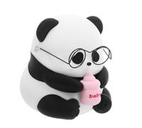 Holibanna Level Soft Light Panda Night Light for Rechargeable LED Silicone Nursery Lamp Portable Bedside Desk Lamp for Bedroom Camping Sleep Cute Animal Decor Gift