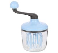 Holibanna Lightweight Blue Plastic Hand Whisk Manual Egg Mixer Tool with Break Resistance for Easy Kitchen Baking and Cream Whipping Random Color