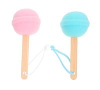 Holibanna Lollipop Shape Bath Sponge Soft Sponge Material Body Cleaning Sponge for Shower Bathhouse Use