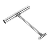 Holibanna Manhole Cover Lifting Hook Shaped Tool for Efficient Sewer Maintenance Roll-up Door and Cover Handling Versatile Design for Easy Use