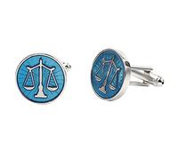 Holibanna Men Cuff Links Man 1 Pair Libra Cufflinks Metal Cufflinks Wedding Bisiness Suit for Groom Button Tuxedo Alloy Jewelry Men's s