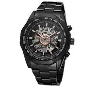 Holibanna Men's Mechanical Watch Automatic Wristwatch Stainless Steel Band for Everyday