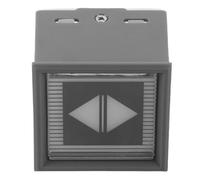 Holibanna Metal Elevator Push Button Replacement Dc 23V Green Light Open Door Control Switch for Elevator Operator Use in Office and Commercial Buildings