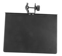 Holibanna Microphone Stand Tray for Live Broadcast Compatible with Various Devices Secure Support Rack for Performances for Musicians and Singers Durable Design