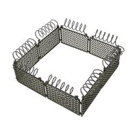 Holibanna Military Green Mini Fence for Micro Landscape DIY Projects Detachable Plastic Model Fence for Scene Adornment Realistic Protective Barrier for War and Prison Scenes Easy