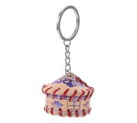 Holibanna Mongolian Yurt Keychain Vintage Keyring for Camper Car Keychains Rv Accessories Travel Souvenir