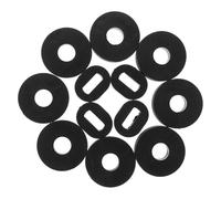 Holibanna Motorcycle Rubber Grommets 1 Set Black Rubber Replacement for Side Covers Compatible with Gs125 Motorcycle Owners