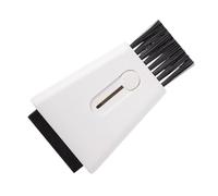 Holibanna Multifunction Double Head Keyboard Cleaning Brush with Fine Bristles for Deep Gap and Narrow Space Cleaning Efficient Window Track and Electronic Dust Removal Tool