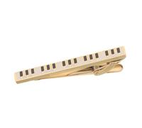Holibanna Musical Tie Clip for Men Elegant Piano Durable Stainless Steel for Business Suits Unique for Music Lovers and Pianists