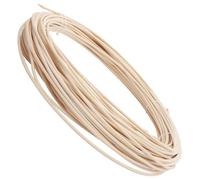 Holibanna Natural Rattan Cane Weaving Material Round Natural Color Caning Material for DIY Lampshade Chair Repair and Furniture Craft Projects