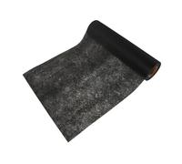 Holibanna Non Woven Fusible Interfacing Fabric Yards Iron Lining for Sewing Lightweight Garments Single Sided Adhesive Medium Weight Wide Black for Seasonal Clothes Tailoring
