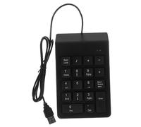 Holibanna Numeric Keypad Usb Wired Keys Number Pad for Laptop Financial Accounting Office Use Portable Keyboard