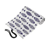 Holibanna Organizer 48 Slots Wrap Cotton Roll Pencil Adorable Linen with for Space-Saving Canvas Pencil Storage Organizer and Sketching Drawing