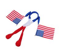 Holibanna Patriotic Usa Headband with Hand Squeezed Swing Design for Independence Day Parties Comfortable and Portable Hair Accessory for Football Fans and Themed Celebrations