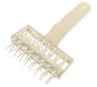 Holibanna Pizza Dough Docker Roller Pin Baking Tool Made of Sturdy Pp Material with Uniform Perforation and Not Easy to Deform, for Home Baking and Pizza Preparation