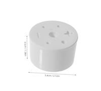 Holibanna Plastic Floral Arrangement Bracket with Cylindrical Insert for Cemetery Grave Vase Flower Holder for Floral Display at Memorials Weddings and Home