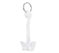 Holibanna Plastic Spine Decor Human Parts Pendant Realistic Plastic Not Easy to Fade Comfortable Hand Feel Bag Pendant for Everyday Use