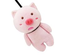 Holibanna Plush Pig Keychain Bag Pendant Cute Pink Plush Design with Soft Pp Cotton Material for Hanging on Bags and Keys, for Decorating Rooms or Sharing with Friends