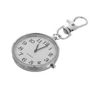Holibanna Pocket Watch Portable Design Vintage Style with Large Numbers for Easy Reading Lightweight Stainless Steel Alloy Material for Studying and Nursing Work