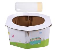 Holibanna Portable and Lightweight Plastic Material with Folding Design Toddler Potty Seat, Travel Potty Toilet for Toddlers and Boys and Girls Suitable for Home and Camping Use