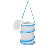 Holibanna Portable Foldable Blue Insect Cage with Semi- Cloth Design for Catching and Studying Bugs and Other Creatures Outdoors