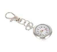 Holibanna Portable Hanging Pocket Watch Key Ring for Nurses and Students, Small Unisex Keychain Pendant, Examination Bag Clip Watch with Random Style