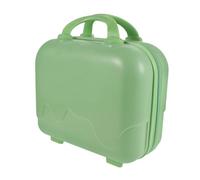 Holibanna Portable Makeup Luggage Case Cosmetic Suitcase Handle for Travel Storage Capacity Elastic Strap Makeup Case for Women Chic Design for Family Business Trips
