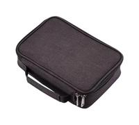 Holibanna Portable Pencil Case Slots Large Capacity Zipper Pouch for Stationery and Art Supplies for Artists and Students Black