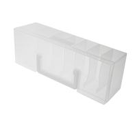Holibanna Portable Seed Storage Organizer Box with Multicompartment Design Clear Seed Packet Holder for Organization and Management and Lightweight Seed Storage