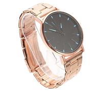 Holibanna Quartz Watch for Men Men's Stainless Steel Wrist Watch Elegant and Fashionable